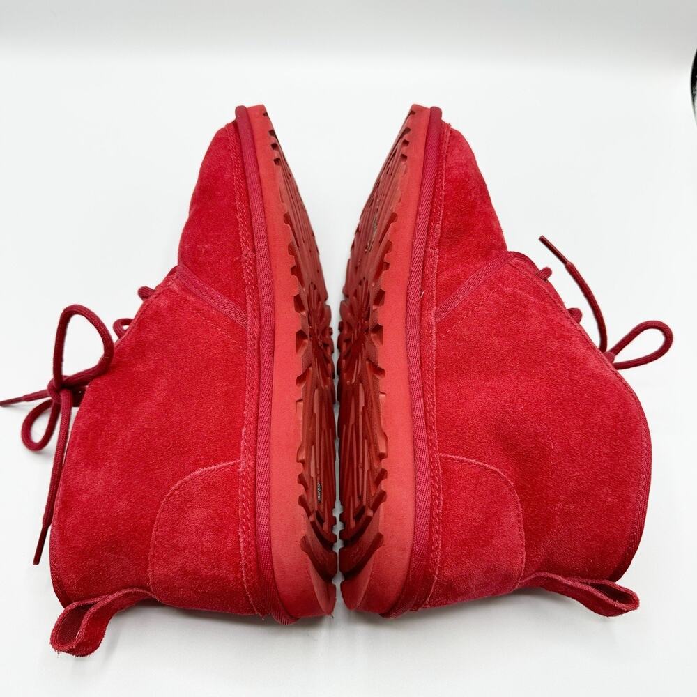 UGG Mens Neumel Chukka Ankle Boot 3236 Samba Red Suede Mens 9 - Picture 5 of 9